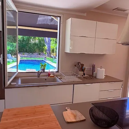 别墅 De Luxe Avec Piscine Privee Et Jardin Mandelieu